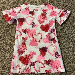 Crazy 8 girls Valentines Dress size 10 kids